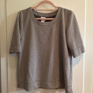 VINTAGE BFA Classics Short sleeve sweater top